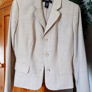 Tan blazer jacket